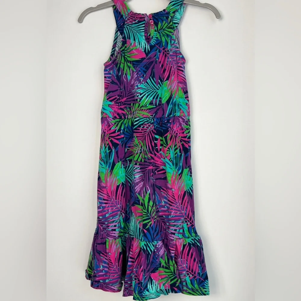 Juicy Couture Girls XS 4/5 palm sundress new‎ with tags